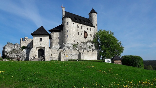 zamek bobolice panorama